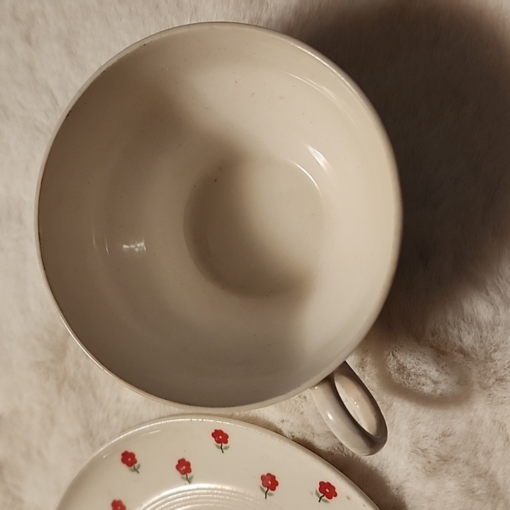 VINTAGE  CAVITTI-SHAW  116D TEAPLATE & 🍵 TEACUP - Picture 8 of 8